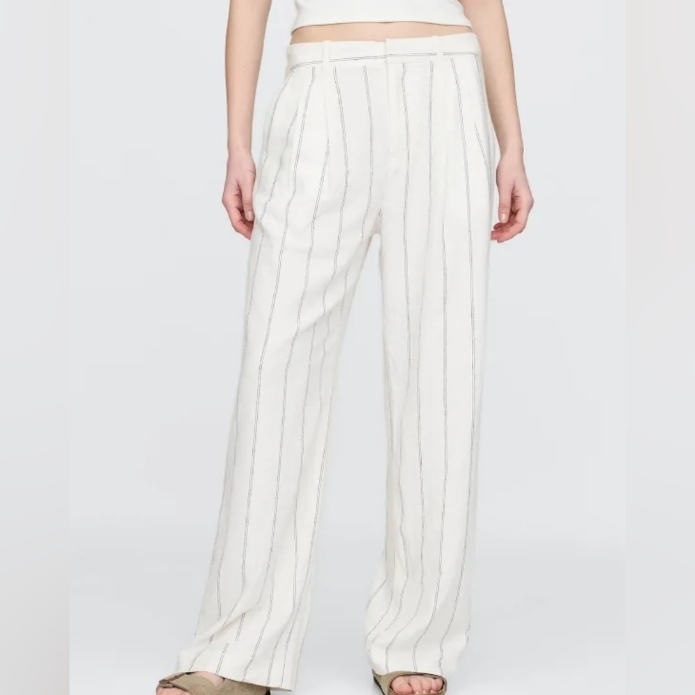 Gap Linen/Cotton Wide Leg Trouser